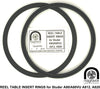 REEL TABLE  INSERT RINGS for Studer  A80/A80VU  A812  A820