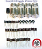 Revox A50 & A78 amplifier ELECTRONIC capacitor & trimmer overhaul kit