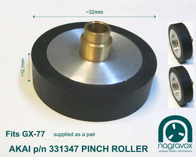 Akai Pinch Roller 331347 for GX77