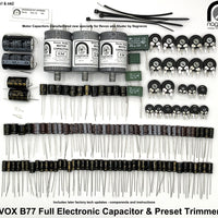 Revox B77 ELECTRONIC capacitor & trimmer overhaul kit
