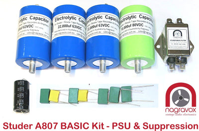Studer A807 BASIC PSU and suppression / capacitor kit