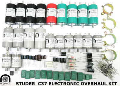 Studer C37 (J37) ELECTRONIC capacitor & trimmer overhaul kit