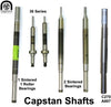 Capstan shaft reconditioning service exchange basis