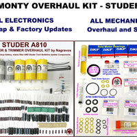 |Studer A810 FULL MONTY comprehensive overhaul kit