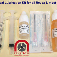 Universal lubricant oil kit for Studer & Revox