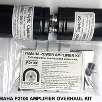 YAMAHA P2100 amplifier electronic capacitor overhaul restoration kit