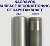 Capstan shaft reconditioning service exchange basis