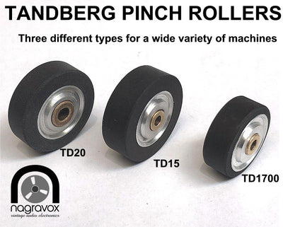 Tandberg Pinch Roller- generic fits many different reel to reel 1/4