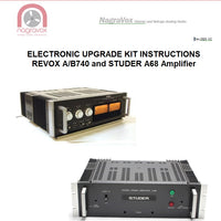 REVOX A68 and STUDER A740 / B740 amplifier ELECTRONIC overhaul kit