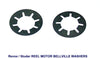 Revox Tape Reel Motor Bellville Thrust Washers - Small type
