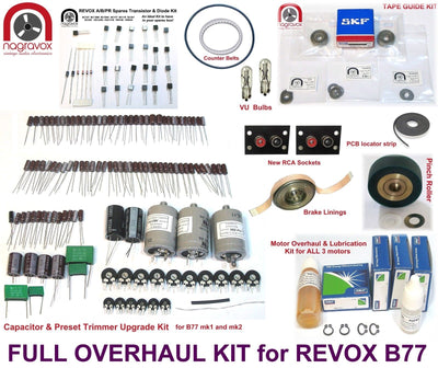 Revox B77 Full Monty overhaul kit