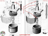 Capstan Motor Bearing Cap for A77, B77, PR99, A700, C270