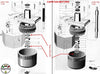 Capstan Motor Circlip for Revox & Studer