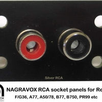 Revox RCA sockets panel