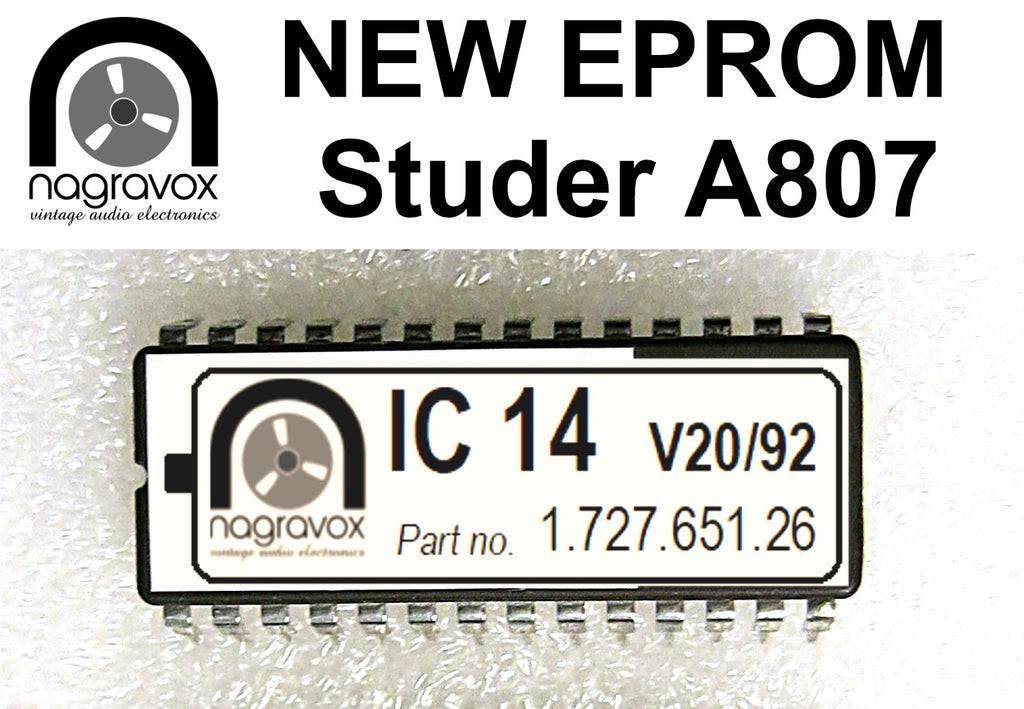 EPROM for Tape Deck Electronics board for Studer A807