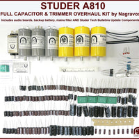 Studer A810 ELECTRONIC capacitor & trimmer overhaul kit