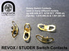 Switch Contacts for most Revox & Studer