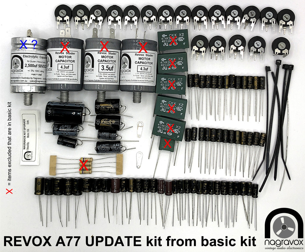 Want to UPGRADE from BASIC to ELECTRONIC Revox A77