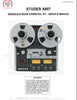 COMPLETE FULL MONTY - Electronic and Mechanical overhaul kit Studer A807