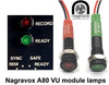 A80 VU indicator indicator lamps for audio modules