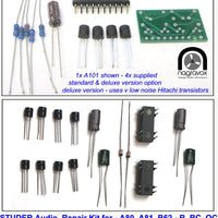 Audio capacitor service upgrade kit for Studer A80, A80R, & A80QC