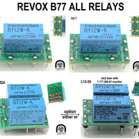 REVOX STUDER RELAYS -  Audio, PSU, Protection