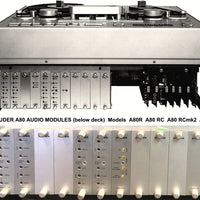 Studer A80 Audio overhaul upgrade kit for Studer  A80R  A80RC  A80QC A81