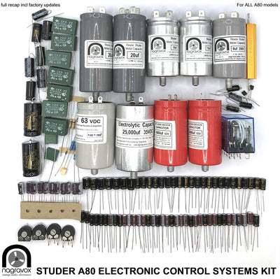 Studer A80 COMPREHENSIVE Control Systems ELECTRONIC overhaul kit