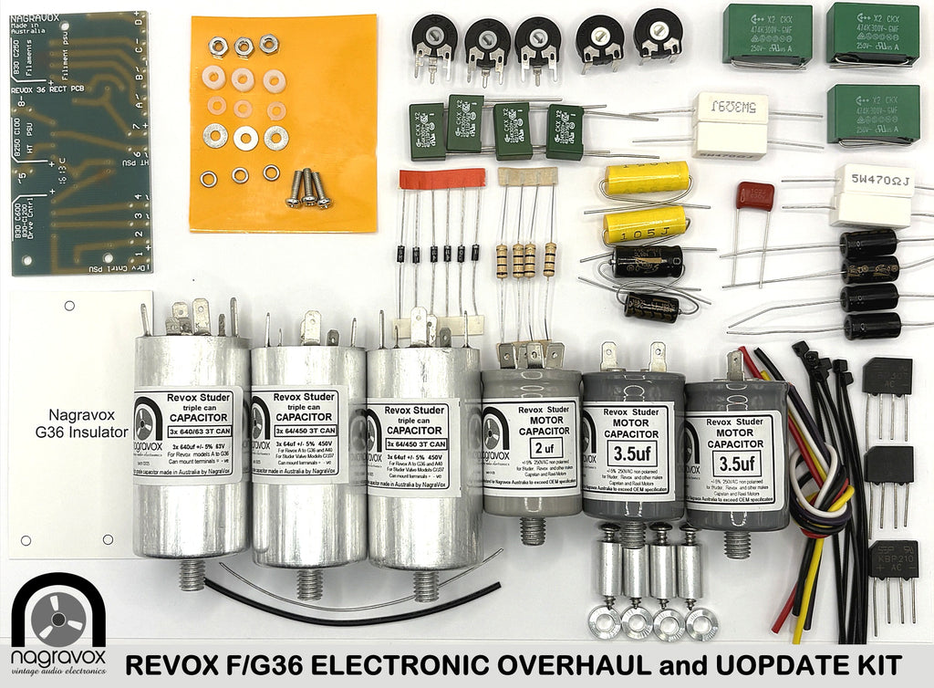 Revox 36 series ELECTRONIC Control Systems, power supply & Audio