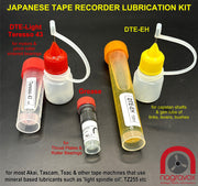 Japanese Tape Recorder universal lubrication kit - Akai Tascam Teac