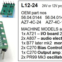 REVOX STUDER RELAYS -  Audio, PSU, Protection