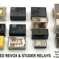 REVOX STUDER RELAYS -  Audio, PSU, Protection