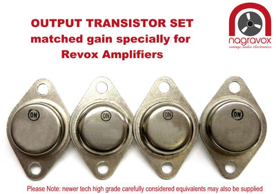 Amplifier option output transistors kit for Revox B750