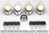 Revox B750 Output and Driver Transistor Kit