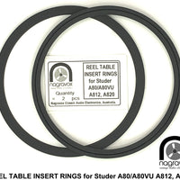 REEL TABLE  INSERT RINGS for Studer  A80/A80VU  A812  A820