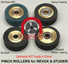 Pinch Rollers for Studer and Revox 1/4" recorders