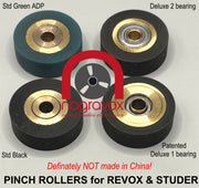 Pinch Rollers for Studer and Revox 1/4" recorders