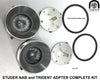 STUDER REEL TABLE INSERT NAB ADAPTER and TRIDENT HUBS