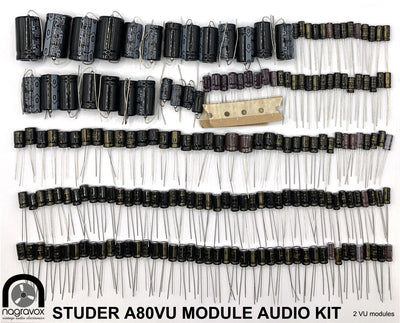 Studer A80 VU Audio Recap Service Upgrade kit