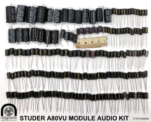 Studer A80 VU Audio Recap Service Upgrade kit