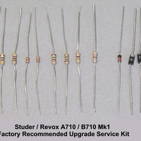 Electronic capacitor and trimmer overhaul kit for cassette A710, A721, B710, B215