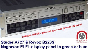 ELFL Luminescent Illuminator for Revox B226S & Studer A727 CD Player