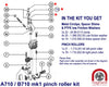 Pinch Roller Kit for Revox B710 & Studer A710