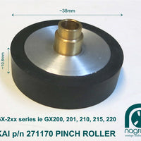 Akai Pinch Roller for GX series 200, 201, 210, 215, 220