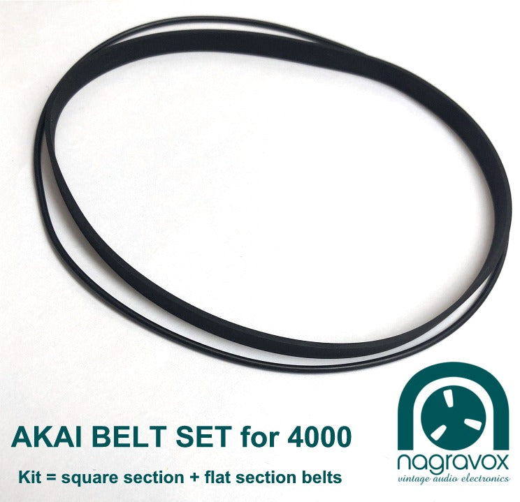 Akai 4000 series belt set
