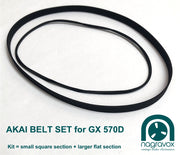 Akai 570D belt set