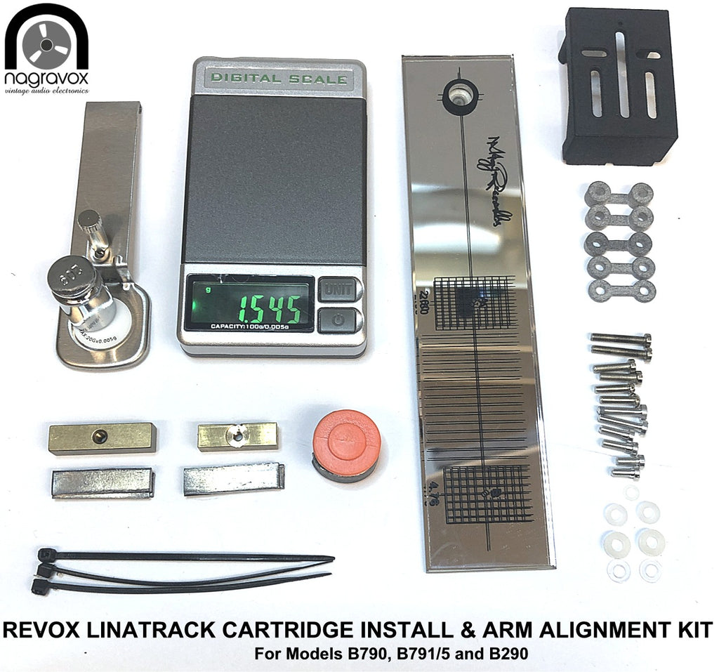 CARTRIDGE INSTALLATION and ARM ALIGNMENT SERVICE KIT for Revox Linatrack