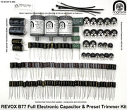 Revox B77 DOLBY ELECTRONIC capacitor & trimmer overhaul kit