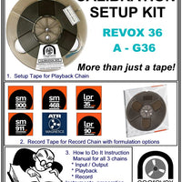 Setup Calibration Kit for Revox A-G36