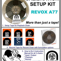 Setup Calibration Kit for Revox A77